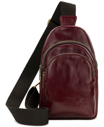 Patricia Nash Louetta Small Sling Bag In Burgundy