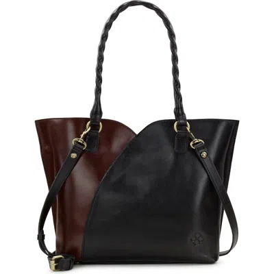 Patricia Nash Marion Colorblock Leather Tote Bag