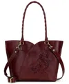 Patricia Nash Marion Large Tote Handbag In Burgundy