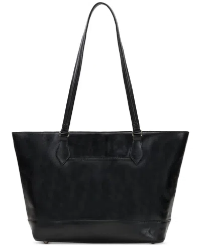 Patricia Nash Meka Extra Large Leather Tote, Exclusively At Macy's In Black
