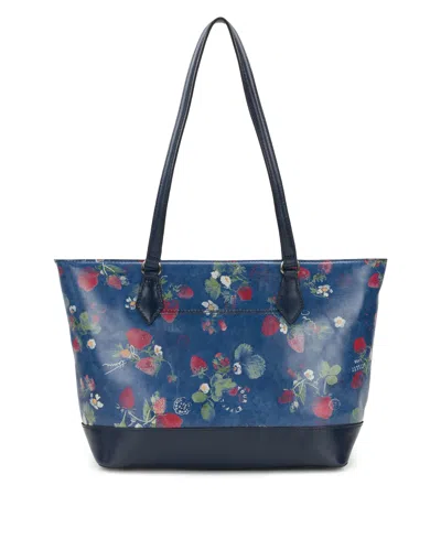 Patricia Nash Meka Leather Tote, Exclusively At Macy's In Blue