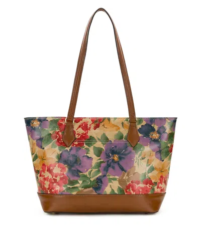 Patricia Nash Meka Leather Tote, Exclusively At Macy's In White