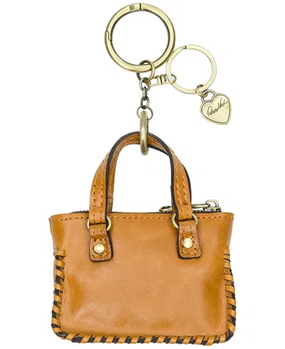 Patricia Nash Micro Brenna Bag Charm In Brown