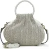 Patricia Nash Milburn Cable Knit Bucket Bag In Beige