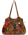 Patricia Nash Napoli Extra Large Satchel In Multi