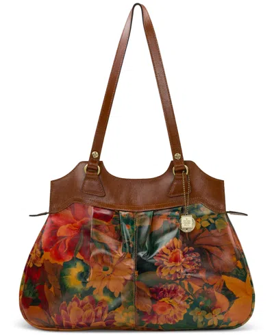 Patricia Nash Napoli Extra Large Satchel In Multi