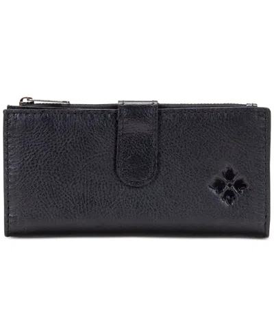 Patricia Nash Nazari Leather Wallet In Black