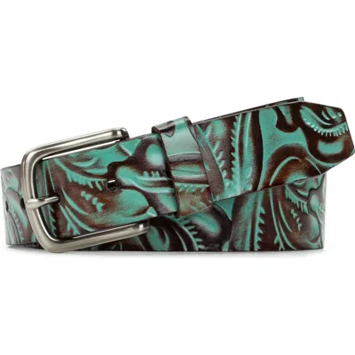 Patricia Nash Pelosa Leather Belt In Pattern