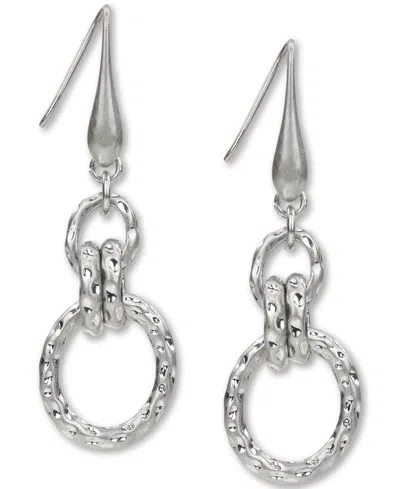 Patricia Nash Ring Drop Earrings In Metallic