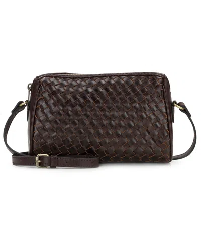 Patricia Nash Romy Small Adjustable Crossbody Handbag In Brown