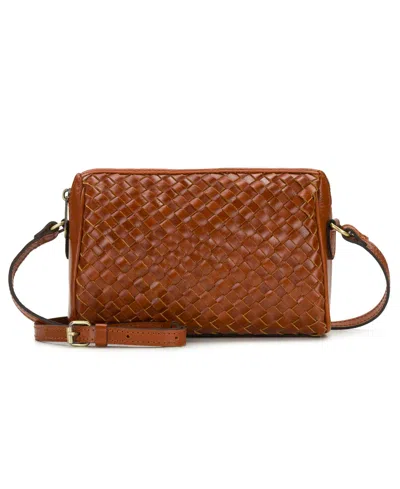 Patricia Nash Romy Small Adjustable Crossbody Handbag In Brown