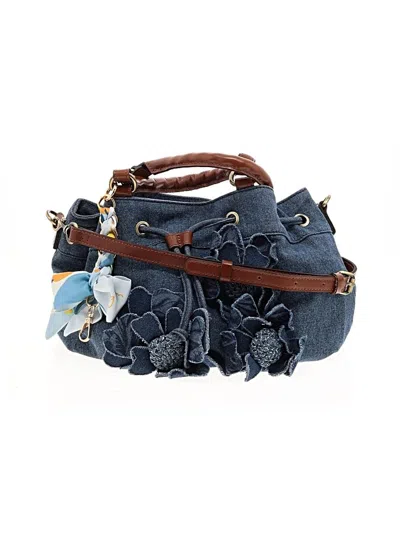 Pre-owned Patricia Nash Satchel In Blue