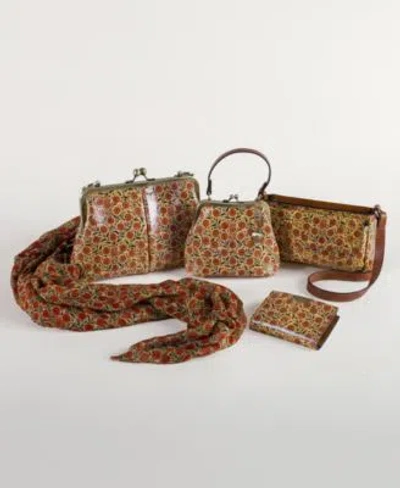 Patricia Nash Scandi Antique Ochre Collection In Fleur De Jardin