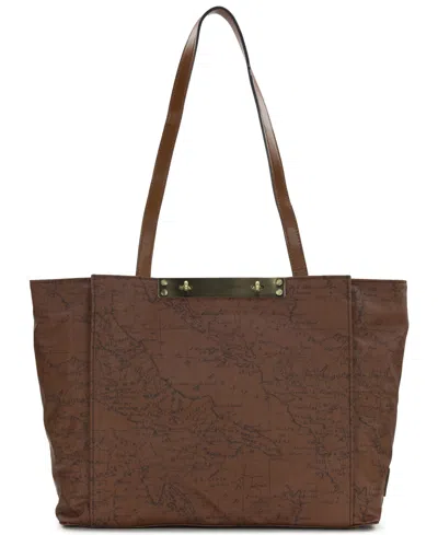 Patricia Nash Silvi Travel Large Laptop Tote Handbag In Riot Rust