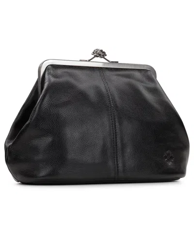 Patricia Nash Sofia Kisslock Leather Bag