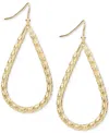 Patricia Nash Teardrop Earrings In Gold