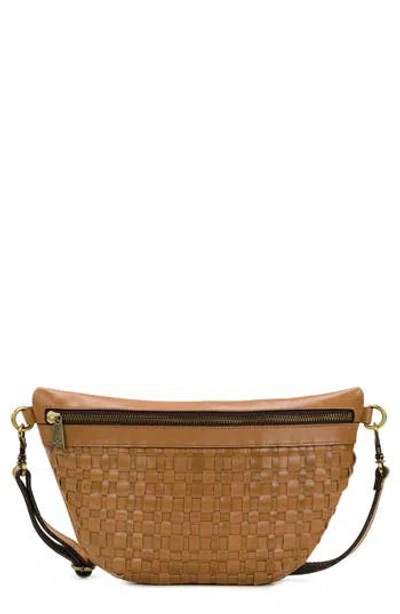 Patricia Nash Tinchi Woven Belt Bag In Naturale