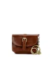 Patricia Nash Torri Mini Bag Charm In Brown