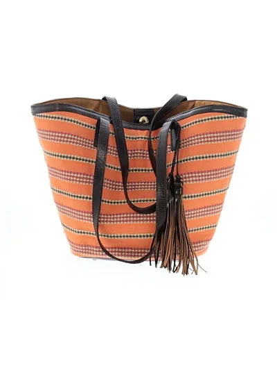 Pre-owned Patricia Nash Tote Bag In Orange
