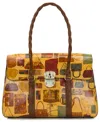 Patricia Nash Vienna Large Satchel Bag In Multi