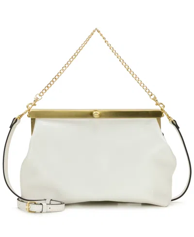 Patricia Nash Vilaine Frame Small Crossbody Bag In White