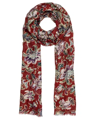 Patricia Nash Vintage Print Scarf In Brown