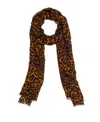 Patricia Nash Vintage Print Scarf In Brown