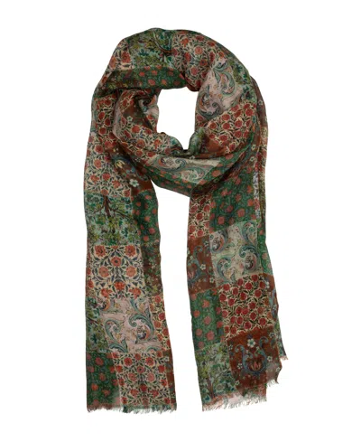 Patricia Nash Vintage Print Scarf In Multi