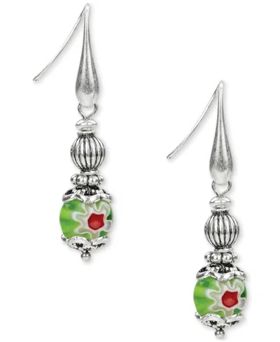 Patricia Nash Wire Drop Earrings In Metallic