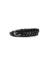 Patricia Nash Women's Atina Chain-link Leather Belt In Black