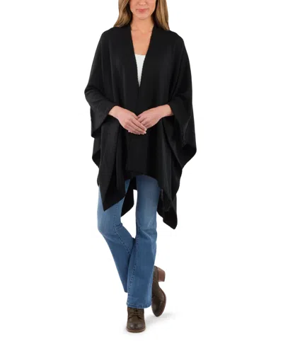Patricia Nash Women's Color Block Shawl In Black