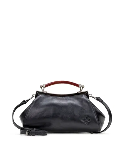 Patricia Nash Kelmscott Frame Bag In Black