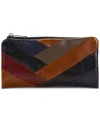 Patricia Nash Women's Prassa Bifold Zipper Wallet In Black