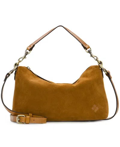 Patricia Nash Women's Suede Kolena Small Shoulder Bag In Brown