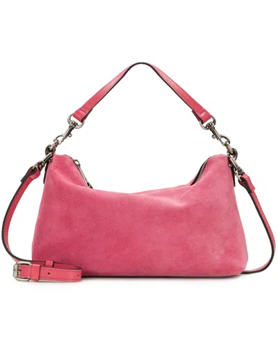 Patricia Nash Women's Suede Kolena Small Shoulder Bag In Pink