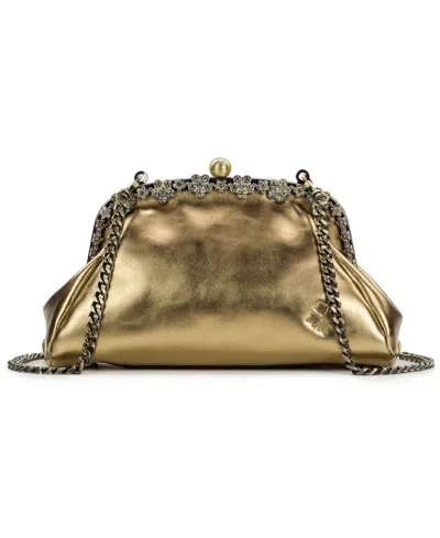 Patricia Nash Women's Teora Frame Crossbody Handbag In Gold