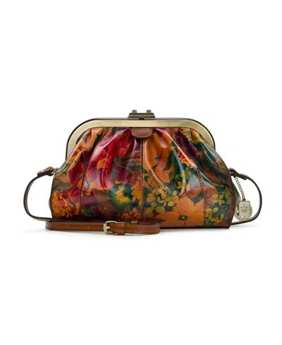 Patricia Nash Verbania Frame Medium Crossbody Bag In Multi
