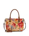 Patricia Nash Zora Top Handle Medium Crossbody Bag In Multi