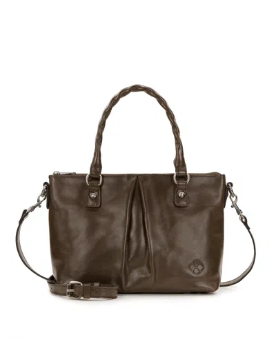 Patricia Nash Zora Top Handle Medium Crossbody Bag In Brown