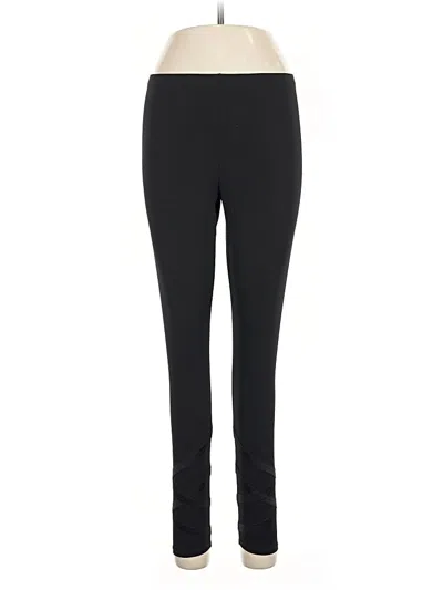 Pre-owned Patricia Woods Active Pants In Black
