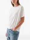 Patrick Assaraf Boyfriend Short-sleeve T-shirt In White