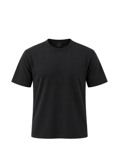 Patrick Assaraf Cotton T-shirt In Black