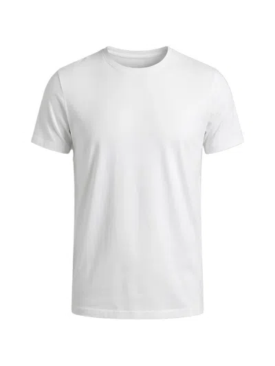 Patrick Assaraf Crew-neck T-shirt In White