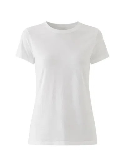Patrick Assaraf Crew-neck T-shirt In White
