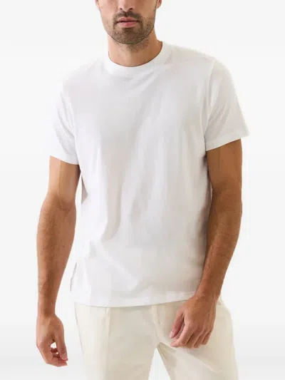 Patrick Assaraf Crew-neck T-shirt In White