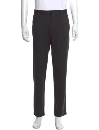 Pre-owned Patrick Assaraf Dress Pants In Gray