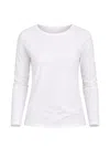 Patrick Assaraf Long-sleeve T-shirt In White