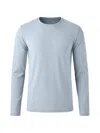 Patrick Assaraf Long-sleeve T-shirt In Blue