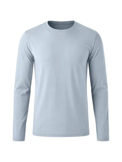 Patrick Assaraf Long-sleeve T-shirt In Blue