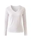 Patrick Assaraf Long-sleeve T-shirt In White
